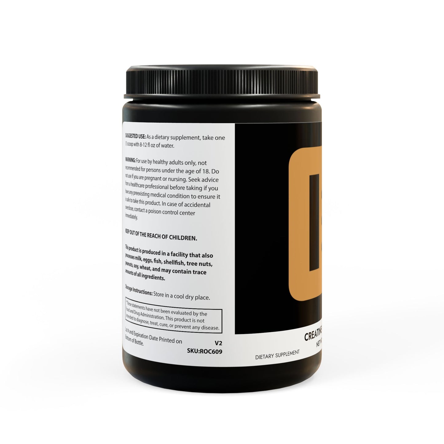 Creatine Monohydrate Supplement (300g, 10.58oz)